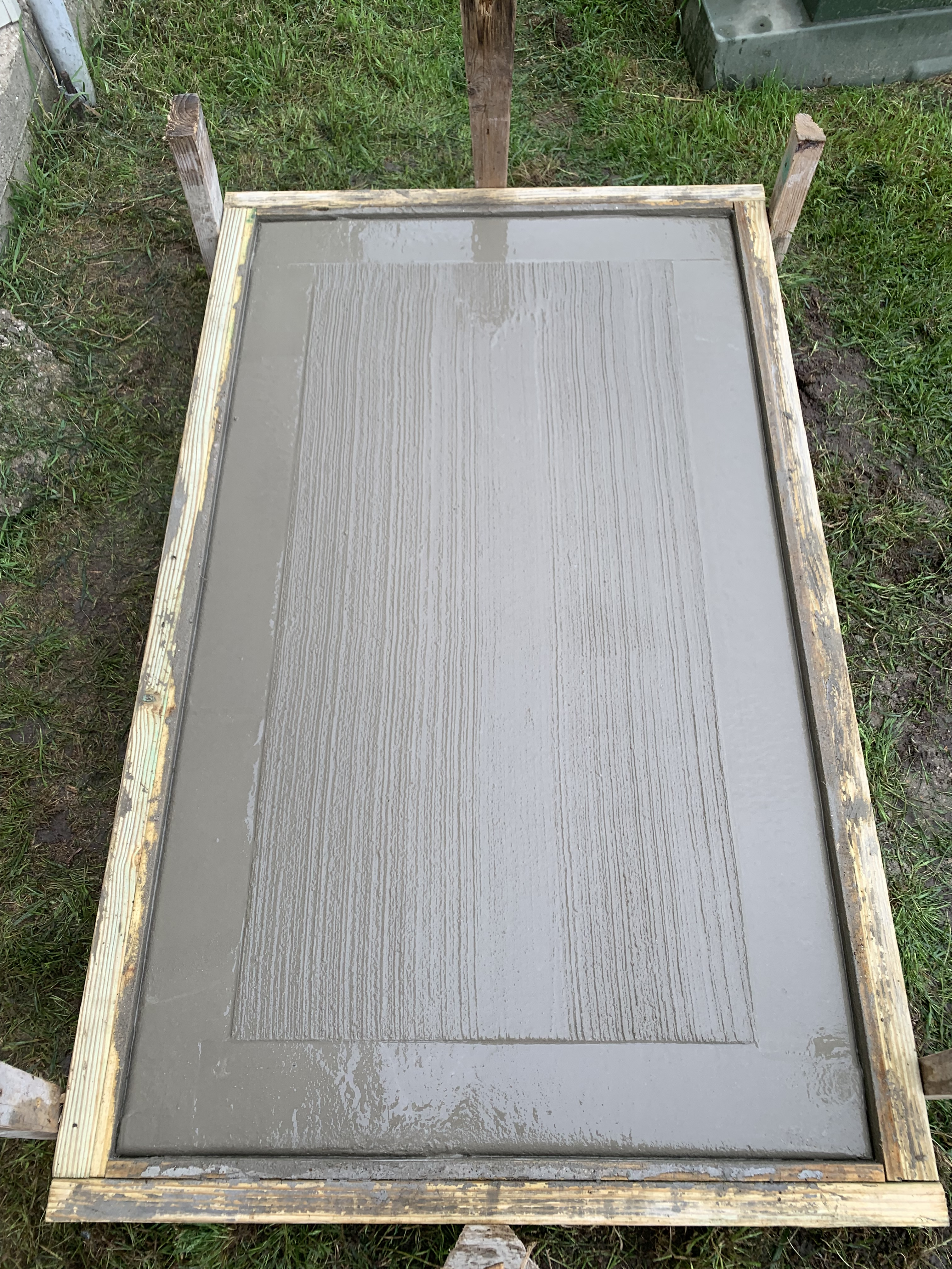 Custom Concrete Pad for Generators